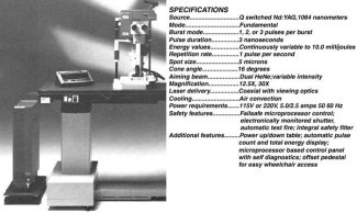 Coherent 7901 Yag Laser System